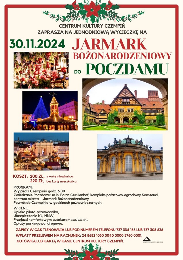 Wycieczka na Jarmark w Poczdamie