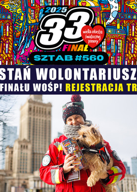 Rejestracja wolontariuszy 33. Finał WOŚP