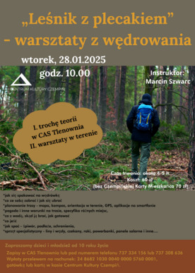 Leśnik z plecakiem - wakacje z wędrowania