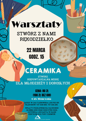 Stwórz z nami rękodziełko - ceramiczna miska