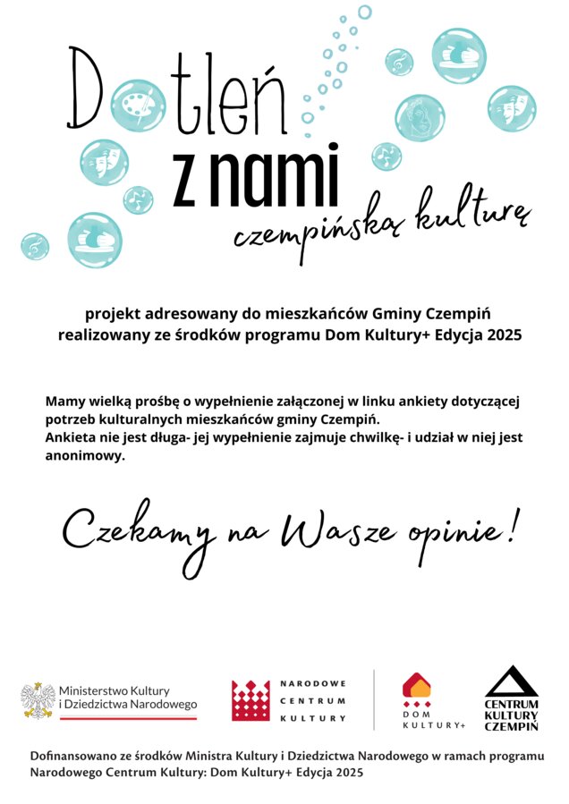 Dotleń z nami czempińską kulturę!