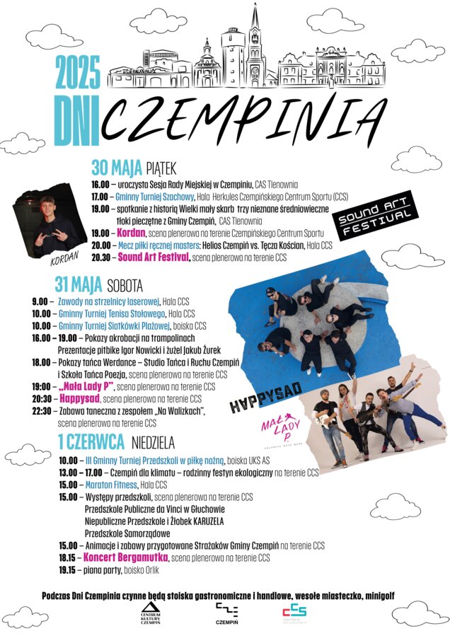 Dni Czempinia 2025 - rozkład jazdy