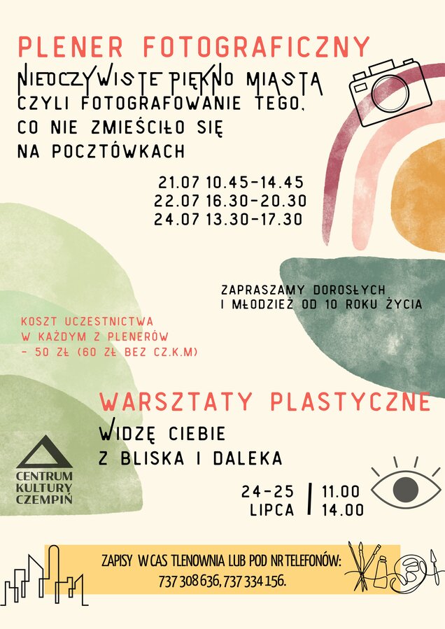 Zapraszamy na plenery