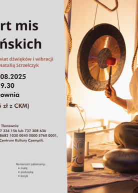 Koncert mis tybetańskich - sierpień