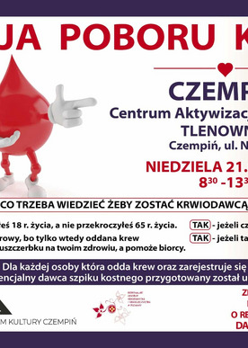 Wrześniowa akcja poboru krwi