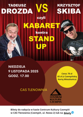 Pojedynek komediowy - Kabaret kontra stand up - 9.11.2025