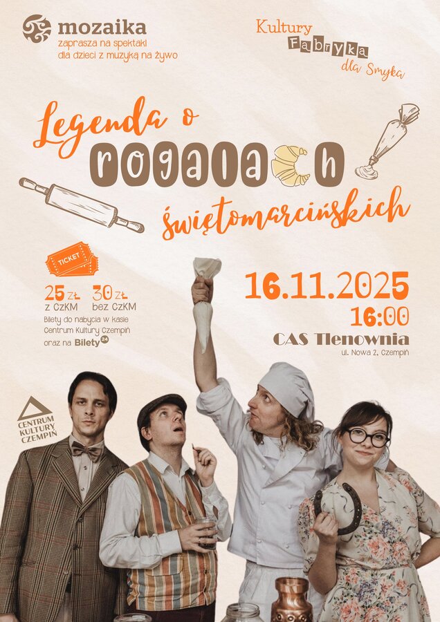 Legenda o rogalach świętomarcińskich - 16.11.2025