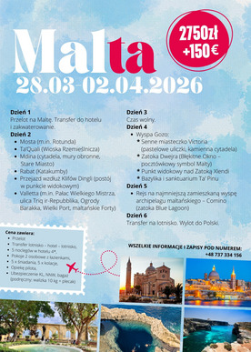 Wycieczka na Maltę