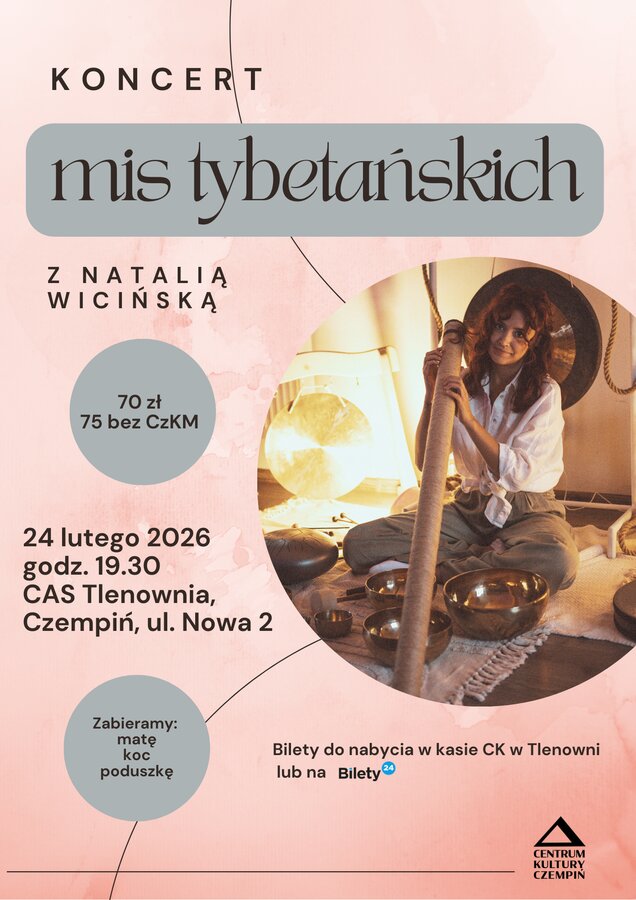Koncert mis tybetańskich z Natalią Wicińską
