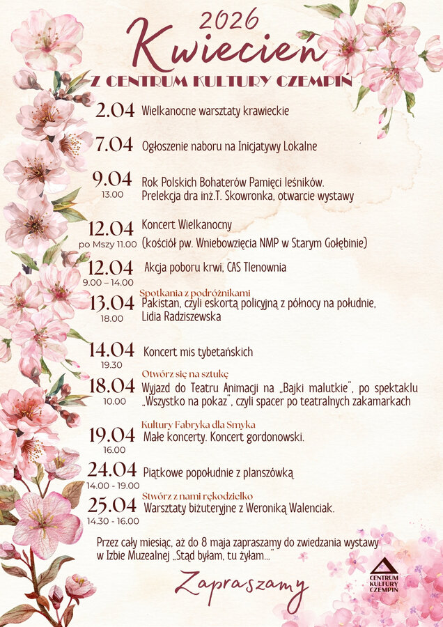 Kwiecień z Centrum Kultury Czempiń