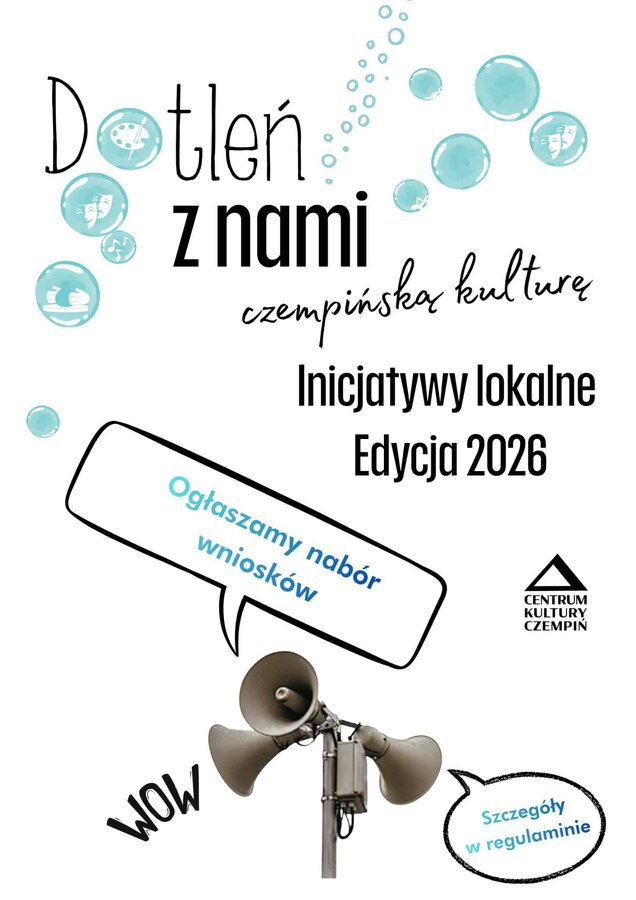 Dotleń z nami czempińską kulturę! Edycja 2026. Regulamin.
