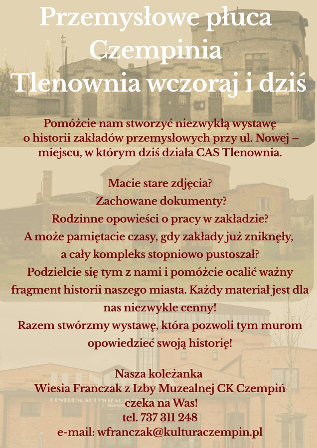 Zaproszenie do współtworzenia wystawy