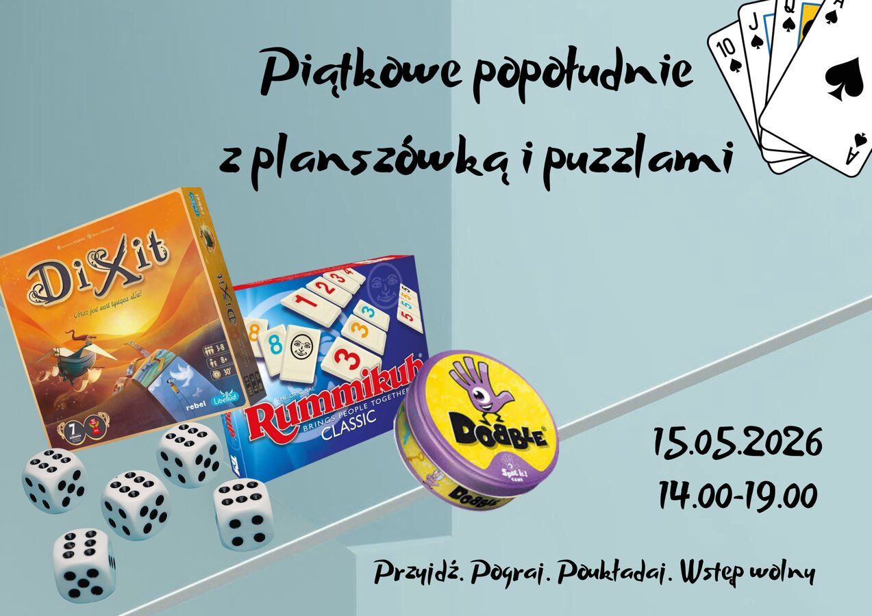 Piątkowe popołudnie z planszówką i puzzlami