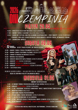 Dni Czempinia 2026 - rozkład jazdy