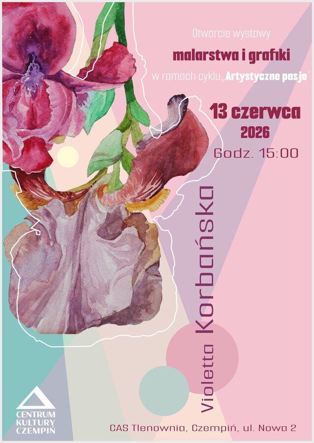 Zaproszenie na wystawę prac Violetty Korbańskiej