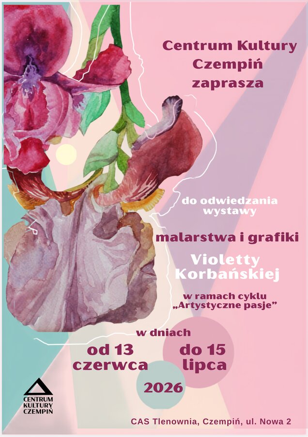 Zaproszenie do odwiedzenia wystawy prac Violetty Korbańskiej