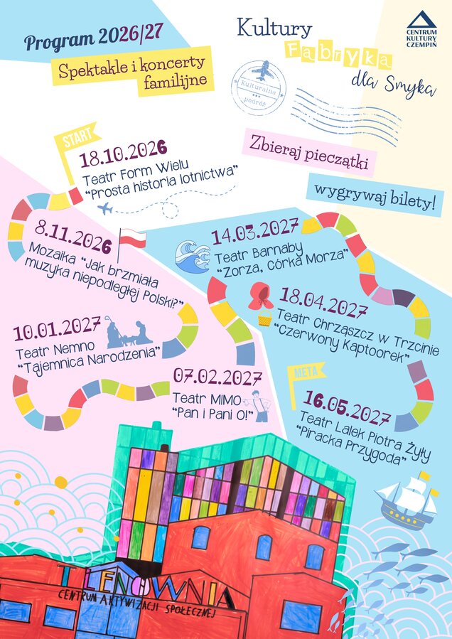 Kultury Fabryka dla Smyka - rozkład jazdy